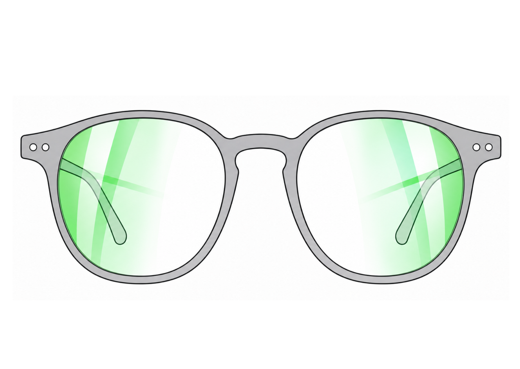Bifocal 1.59 AR Verde